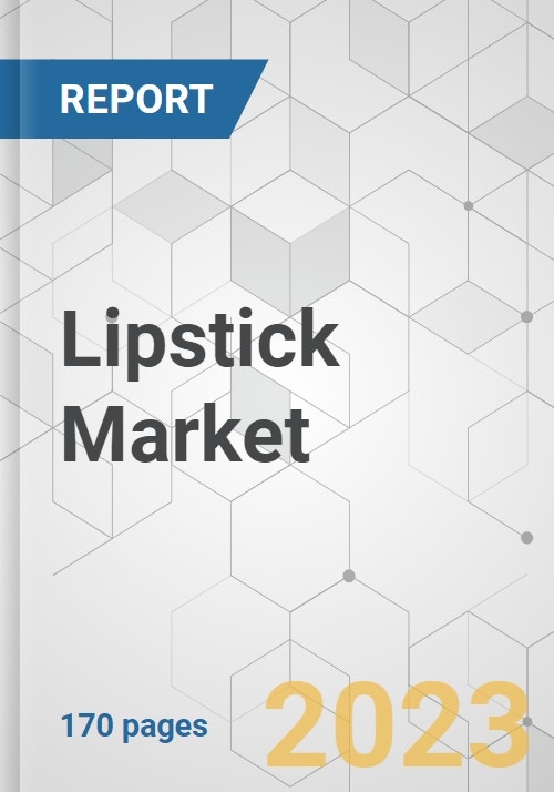 Lipstick Market - Global Industry Analysis and Forecast (2023-2029)