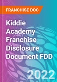 Kiddie Academy Franchise Disclosure Document FDD- Product Image