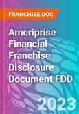 Ameriprise Financial Franchise Disclosure Document FDD- Product Image