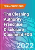 The Cleaning Authority Franchise Disclosure Document FDD- Product Image
