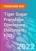 Tiger Sugar Franchise Disclosure Document FDD- Product Image