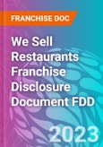 We Sell Restaurants Franchise Disclosure Document FDD- Product Image