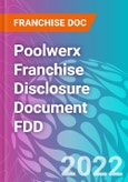 Poolwerx Franchise Disclosure Document FDD- Product Image