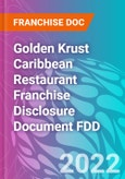 Golden Krust Caribbean Restaurant Franchise Disclosure Document FDD- Product Image