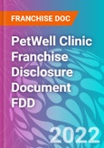 PetWell Clinic Franchise Disclosure Document FDD- Product Image