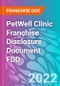 PetWell Clinic Franchise Disclosure Document FDD - Product Thumbnail Image