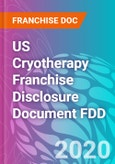 US Cryotherapy Franchise Disclosure Document FDD- Product Image