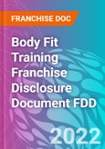 Body Fit Training Franchise Disclosure Document FDD- Product Image