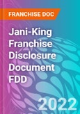 Jani-King Franchise Disclosure Document FDD- Product Image