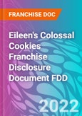 Eileen's Colossal Cookies Franchise Disclosure Document FDD- Product Image