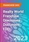 Realty World Franchise Disclosure Document FDD - Product Thumbnail Image
