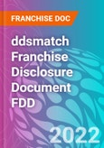 ddsmatch Franchise Disclosure Document FDD- Product Image