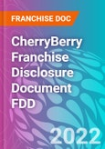 CherryBerry Franchise Disclosure Document FDD- Product Image