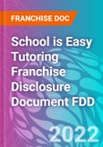 School is Easy Tutoring Franchise Disclosure Document FDD- Product Image