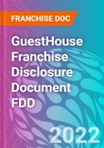 GuestHouse Franchise Disclosure Document FDD- Product Image