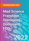 Mad Science Franchise Disclosure Document FDD- Product Image