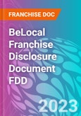 BeLocal Franchise Disclosure Document FDD- Product Image