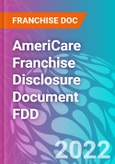 AmeriCare Franchise Disclosure Document FDD- Product Image