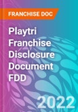 Playtri Franchise Disclosure Document FDD- Product Image