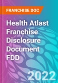 Health Atlast Franchise Disclosure Document FDD- Product Image