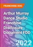 Arthur Murray Dance Studio Franchise Disclosure Document FDD- Product Image