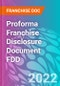 Proforma Franchise Disclosure Document FDD - Product Thumbnail Image