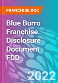 Blue Burro Franchise Disclosure Document FDD- Product Image