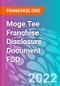 Moge Tee Franchise Disclosure Document FDD - Product Thumbnail Image