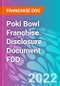 Poki Bowl Franchise Disclosure Document FDD - Product Thumbnail Image