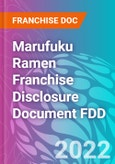 Marufuku Ramen Franchise Disclosure Document FDD- Product Image
