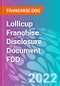 Lollicup Franchise Disclosure Document FDD - Product Thumbnail Image