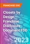 Closets by Design Franchise Disclosure Document FDD - Product Thumbnail Image