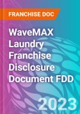 WaveMAX Laundry Franchise Disclosure Document FDD- Product Image