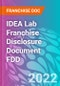 Idea Lab Franchise Disclosure Document FDD - Product Thumbnail Image