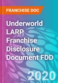 Underworld LARP Franchise Disclosure Document FDD- Product Image