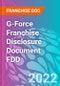 G-Force Franchise Disclosure Document FDD - Product Thumbnail Image