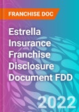 Estrella Insurance Franchise Disclosure Document FDD- Product Image