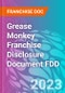 Grease Monkey Franchise Disclosure Document FDD - Product Thumbnail Image