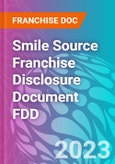 Smile Source Franchise Disclosure Document FDD- Product Image