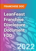 LeanFeast Franchise Disclosure Document FDD- Product Image