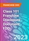 Class 101 Franchise Disclosure Document FDD - Product Thumbnail Image