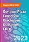 Donatos Pizza Franchise Disclosure Document FDD - Product Thumbnail Image