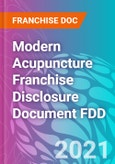 Modern Acupuncture Franchise Disclosure Document FDD- Product Image