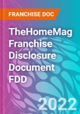 TheHomeMag Franchise Disclosure Document FDD- Product Image