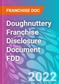 Doughnuttery Franchise Disclosure Document FDD- Product Image