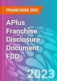 APlus Franchise Disclosure Document FDD- Product Image