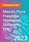 Marco's Pizza Franchise Disclosure Document FDD - Product Thumbnail Image