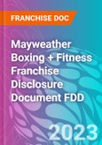 Mayweather Boxing + Fitness Franchise Disclosure Document FDD- Product Image