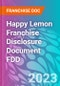 Happy Lemon Franchise Disclosure Document FDD - Product Thumbnail Image