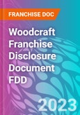 Woodcraft Franchise Disclosure Document FDD- Product Image